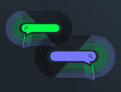 blue and green image