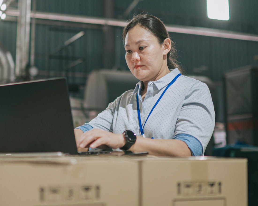 Manufacturing and Logistics Hero Image