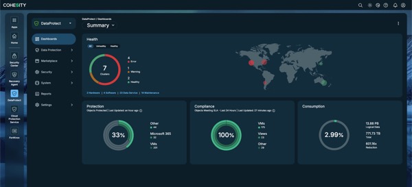 Cohesity Cloud Service: Protect and Recover M365 workloads